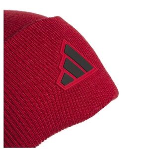 NWT Men’s Adidas Red and Black Fold Over Beanie